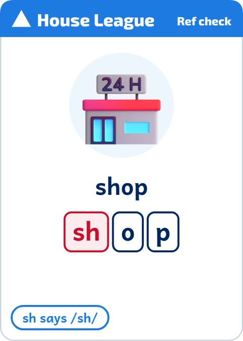 House League Ref check side for shop